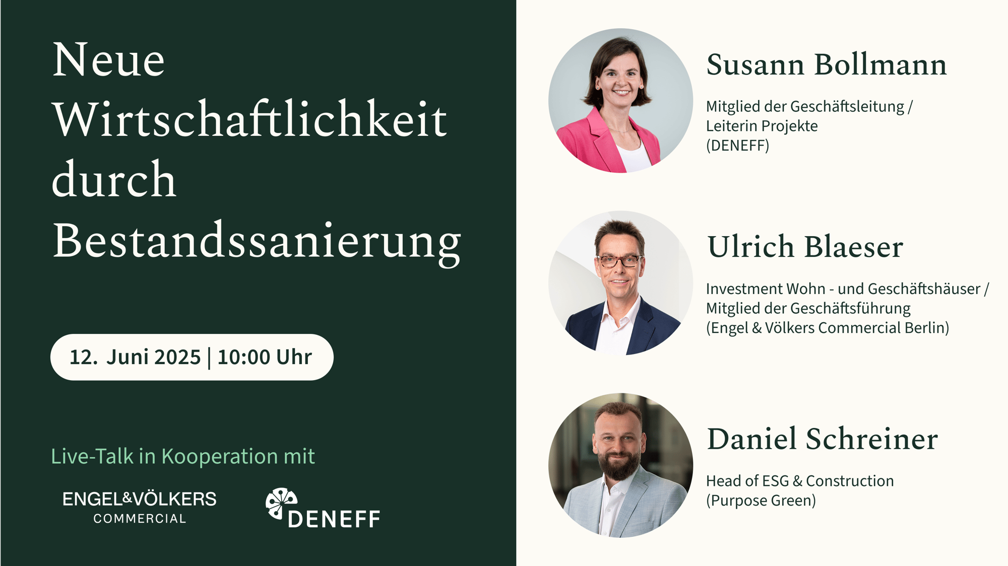 Live-Talk am 12.06.2025